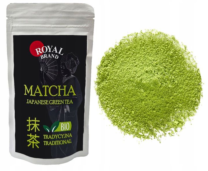 Royal Matcha Japońska Bio Zielona Herbata 100g Herbata w Proszku Shizuoka zdjęcie 1