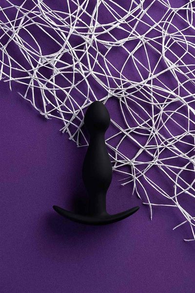 anal plug a-toys, size: s black zdjęcie 7