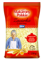 MAKARON ABAK ZACIERKA 250G MAKARONY POLSKIE