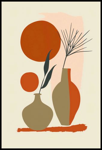 Plakat 61x90,5cm Wazy w Czerwieni na Arena.pl