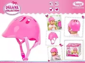 Kask rowerowy dla lalek zdjęcie 1