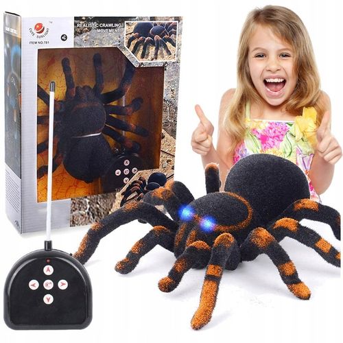 PAJĄK ZDALNIE STEROWANY LED NA PILOT DUŻY TARANTULA ZABAWKA DLA DZIECI na Arena.pl