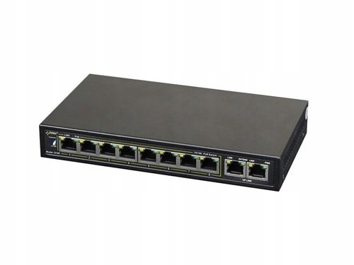 Switch POE do 8 kamer IP Pulsar S108 na Arena.pl