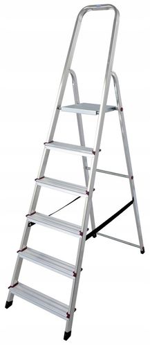 Drabina aluminiowa domowa Krause Corda 6 stopniowa na Arena.pl