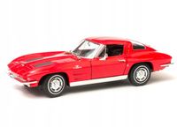 Chevrolet Corvette 1963 Welly 1:24 24073 czerwony
