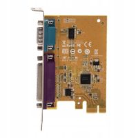DELL 05R3FC MIO6469A 1x RS232 + 1x PARALLEL MULTI I/O PCIe x1 CARD