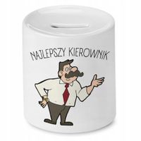 Skarbonka Dla Kierownika Najlepszy Kierownik Z Nadrukiem Ze Zdjęciem