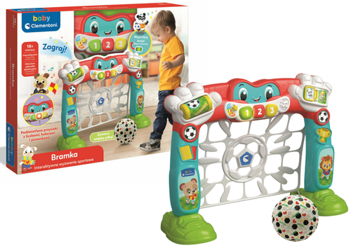 Interaktywna Bramka Piłkarska Clementoni 50926 na Arena.pl