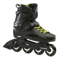LesznoOkrężna10A! Nowe Rolki Rollerblade RB Cruiser 25,0 Black Yellow Cena!