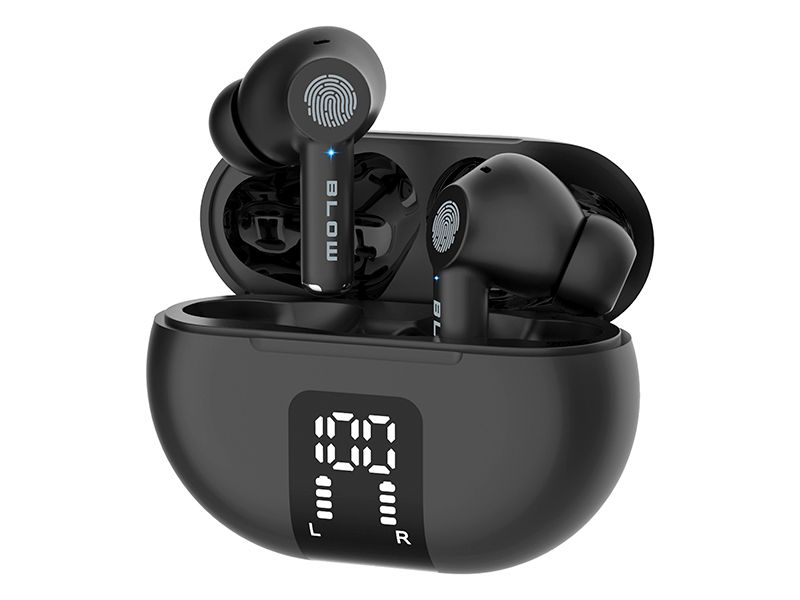 Słuchawki   BLOW Earbuds PRO ENC BLACK zdjęcie 1