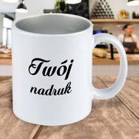 Kubek CLASSIC z metalicznym wnętrzem z Twoim nadrukiem