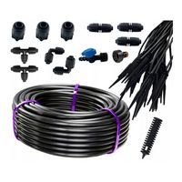 Nawadnianie kropelkowe ZESTAW do nawadniania KROPELKOWEGO emitery 25 metrów