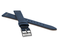 LAVVU Granatowy pasek RETRO z luksusowej skóry Top Grain - 20