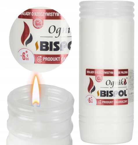 bispol - wkład zalewany ognik wp6 - 14 szt. na Arena.pl