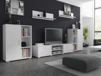 MEBLOŚCIANKA HERKULES BIAŁY WYSOKI POŁYSK