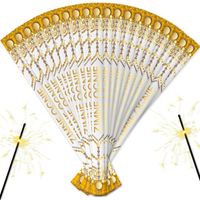 DŁUGIE ZIMNE OGNIE aż 70 cm - 120 szt - DJ Ślub Wesele Urodziny Karnawał