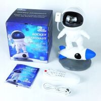 PROJEKTOR RZUTNIK GWIAZD ASTRONAUTA ROCKET BLUETOOTH GŁOŚNIK PILOT SMART