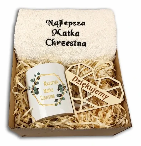 PODZIĘKOWANIE DLA CHRZESTNYCH ŚLUB PREZENT CHRZEST na Arena.pl