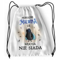 Plecak Dla Malwiny Sportowy Szkolny Worek Torba Z Nadrukiem Ze Zdjęciem