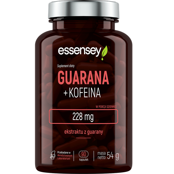 ESSENSEY GUARANA + KOFEINA 90 kaps. zdjęcie 1