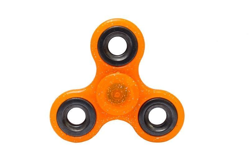 Fidget spinner brokatowy 7,5 cm różne kolory zdjęcie 6
