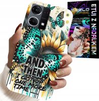 ETUI DO OPPO RENO7 4G - AND THEN I GOT UP, KOBIECE WZORY + FOLIA
