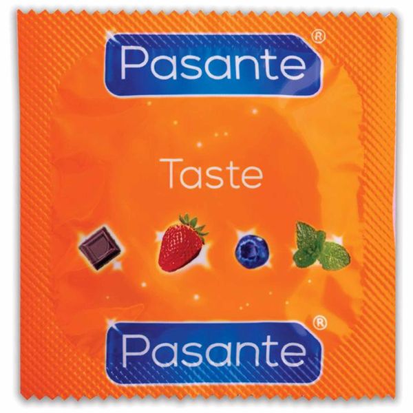 pasante flavours/taste condoms 12 psc zdjęcie 1
