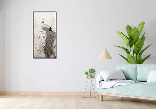 Plakat 50x100cm Pawia Gracja na Arena.pl