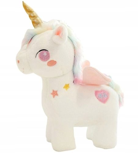 JEDNOROŻEC PLUSZOWY PEGAZ MASKOTKA PLUSZAK MIŚ KONIK 25CM na Arena.pl