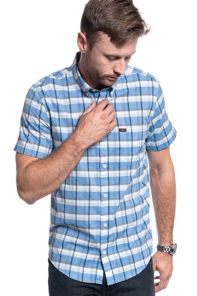 MĘSKA KOSZULA LEE LEE BUTTON DOWN SS SUMMER BLUE L886DGNJ M zdjęcie 3