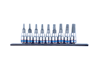 kpl. nasadek 1/4'' torx 9 sztuk t8-t40 - ky2109pr