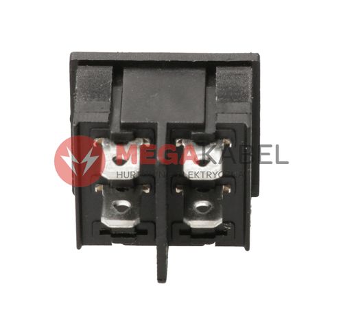 Przełącznik kołyskowy czarny 250V na Arena.pl