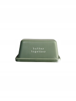 ASA Maselniczka Hey! 16x11x7,5cm Butter Together zielona porcelanowa