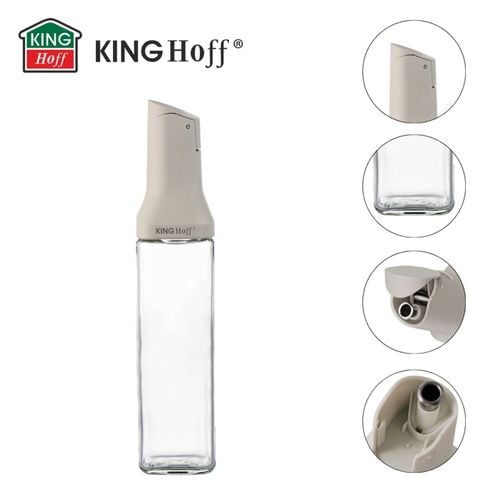 szklana butelka 500ml z nalewakiem do octu i oliwy kinghoff kh-2004 na Arena.pl