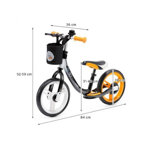 Kinderkraft rowerek biegowy Space ORANGE na Arena.pl