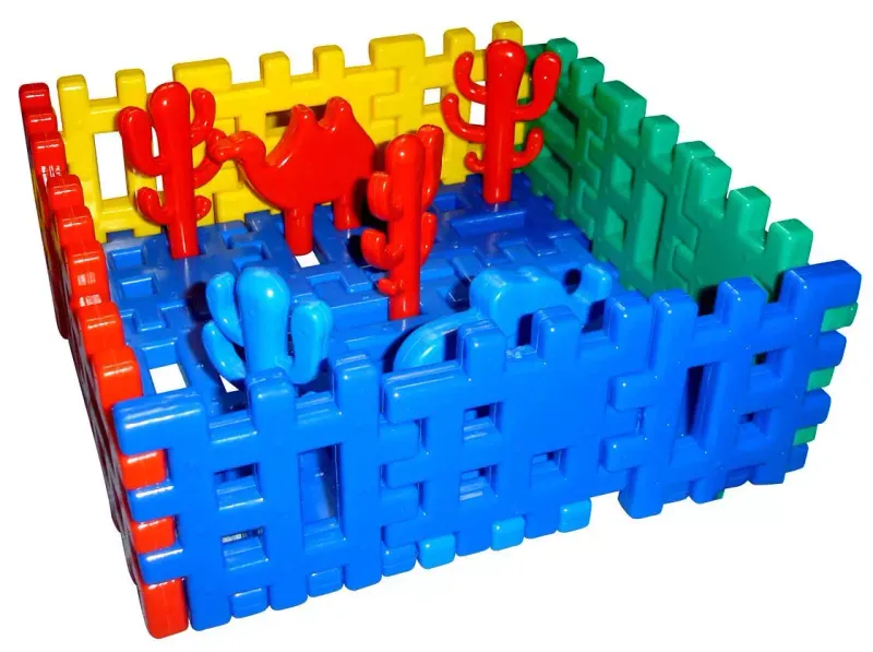 Klocki konstrukcyjne, 190 elementów zdjęcie 6