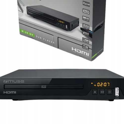 ODTWARZACZ DVD FULL HD CD-R/RW MP3 RCA Xvid USB MUSE M-55 DV PRZENOŚNY na Arena.pl