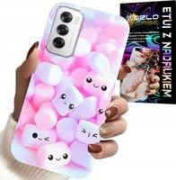 ETUI DO OPPO RENO12 5G - WZÓR W SŁODKIE PIANKI, OBUDOWA, PLECKI