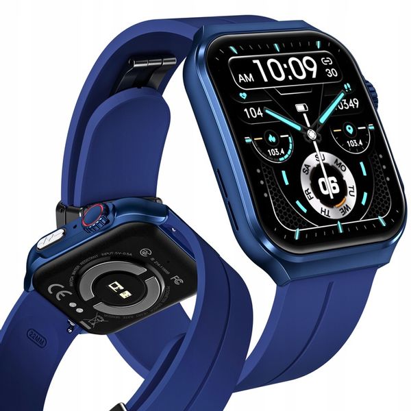 SMARTWATCH Z FUNKCJĄ POMIARU CUKRU GLUKOZA NX15 CIŚNIENIE MENU Polski WATCH zdjęcie 5