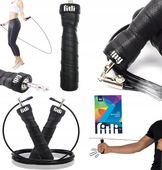 Skakanka Bokserska REGULOWANA Aluminiowa z Łożyskami Cossfit Fitness