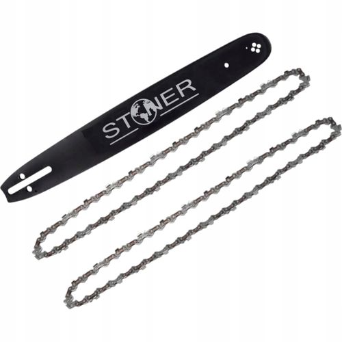 Prowadnica do piły 14" 3/8" 1,3 mm 52 ogniwa + 2 łańcuchy na Arena.pl