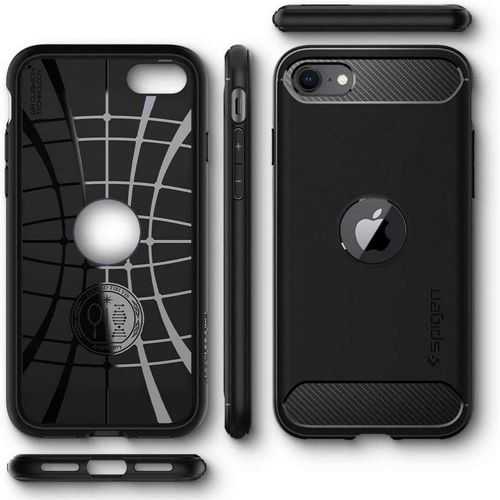Spigen Rugged Armor Iphone Se 2020  Black na Arena.pl