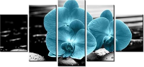 70CM 150CM OBRAZ 5 ELEM STORCZYK KAMIENIE ŚCIENNY na Arena.pl