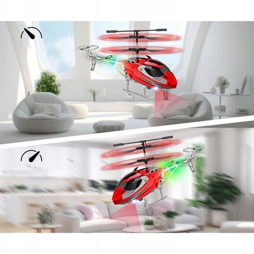 HELIKOPTER ZDALNIE STEROWANY RC SAMOLOT NA PILOT LED USB ŚMIGŁOWIEC 2.4G na Arena.pl