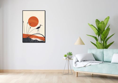 Plakat 64x90cm Ciepło Zachodów na Arena.pl