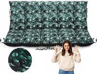 Poduszka na ławkę ogrodową huśtawkę 110x100 cm