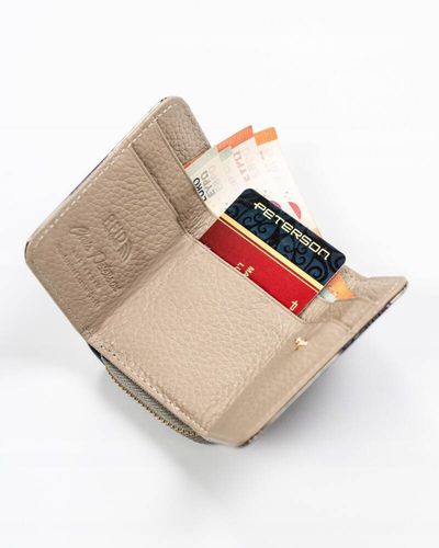 mały portfel damski ze skóry naturalnej - peterson na Arena.pl