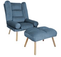 FOTEL TOKIO ROZKŁADANY Z PODNÓŻKIEM N. DĄB MG33