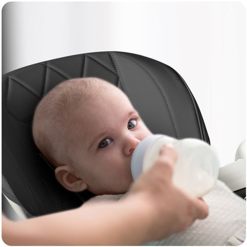 Krzesełko do karmienia Nukido Elite czarne na Arena.pl