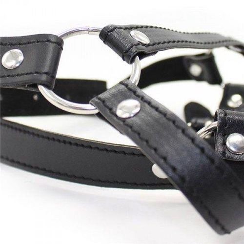 Knebel-Imbracatura Per Testa Con Anello Head Harness+Ring Gag na Arena.pl